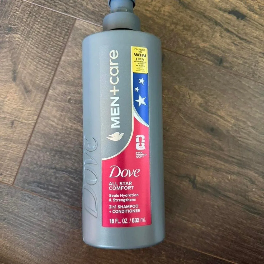 Dove Men+Care All Star Comfort 2in1 Shampoo + Conditioner 18 fl oz Pump Bottle